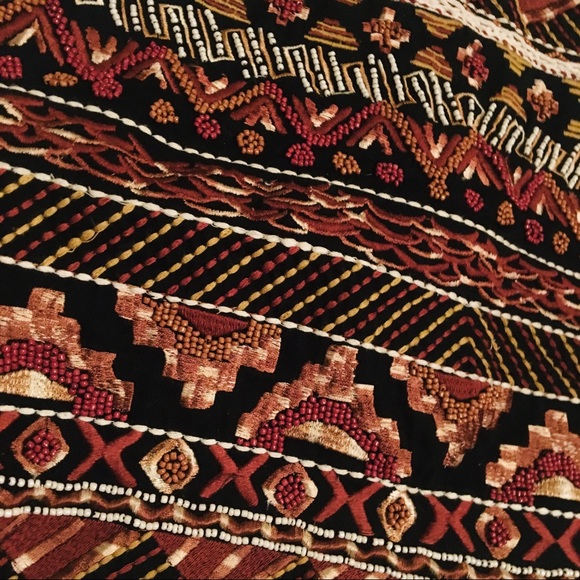 H&M Tribal Embellished Skirt - Picture 2 of 3